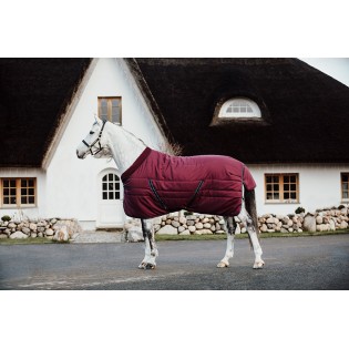 Couverture d'Ecurie Horseware Rambo Cosy Stable Bordeaux 200g - Cheval  Energy