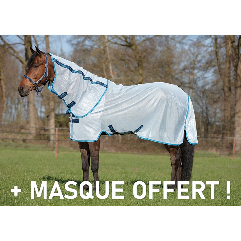 Pack Couverture plus masque Anti-Mouches cheval offert Amigo Horseware Pack Couverture plus masque Anti-Mouches cheval offert Amigo Horseware